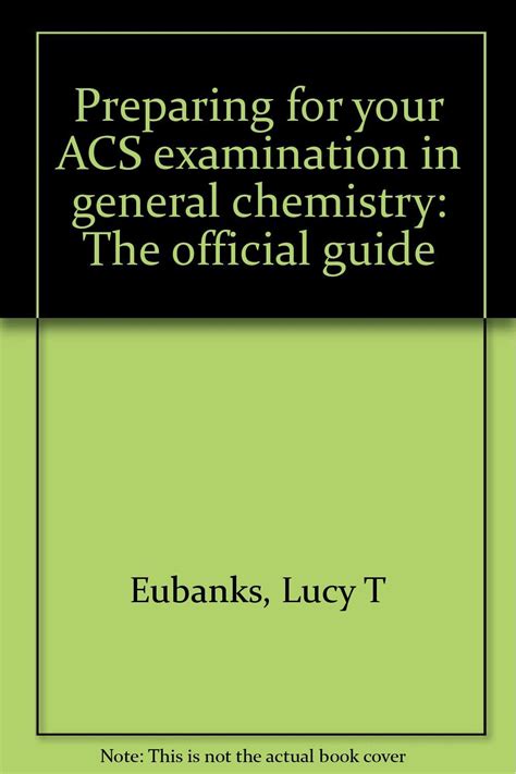 Acs Study Guide Lucy T Eubanks Ebook Doc