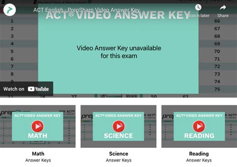 Act Answer Key 0964e Doc