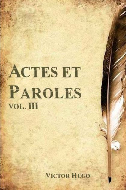 Actes et Paroles Volume 3 French Edition Epub