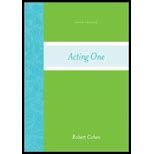 Acting One 5TH EDITION