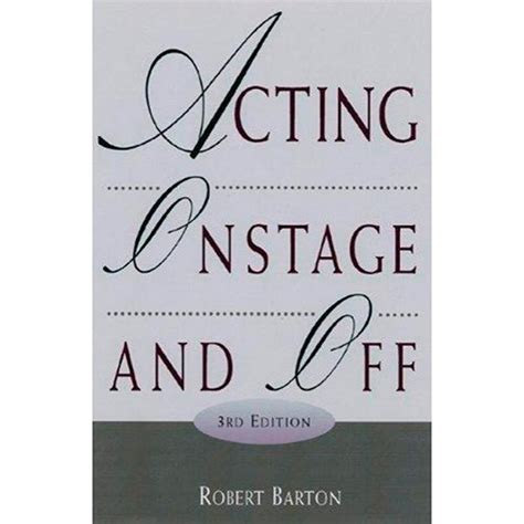 Acting Onstage and Off PDF