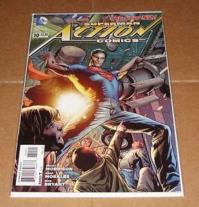 Action Comics 10 Bryan Hitch Variant Cover 2012 THE NEW 52 UNCIRCULATED Comic Book DC Comics 2012 NEW Grade 98 Grant Morrison Doc