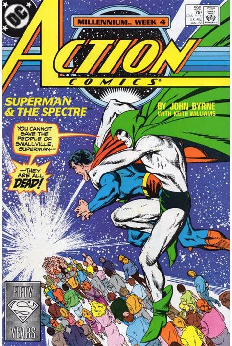 Action Comics No 596 Superman and The Spectre Millennium Week 4 Reader