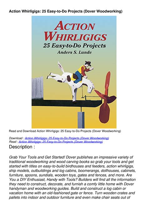 Action Whirligigs - 25 Easy-to-Do Projects Ebook Doc