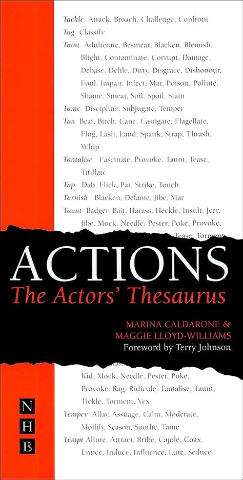 Actions Actors Thesaurus Marina Caldarone PDF