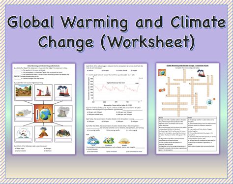 Active Global Warming Teacher Answer Key Doc