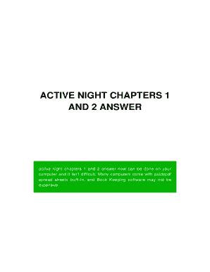 Active Night Chapters 1 And 2 Answers Doc