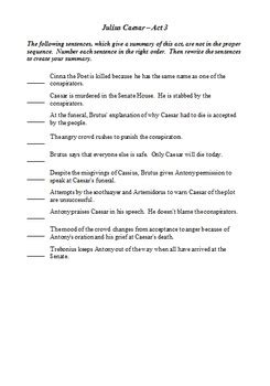 Active Skill Builder Julius Caesar Answers PDF