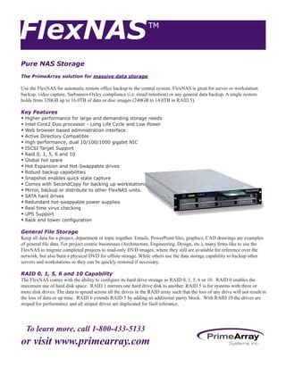 Active Storage Inc. Array: The Ultimate Solution for Massive Data Storage