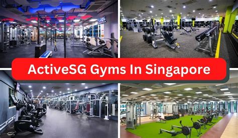 ActiveSG Gyms Singapore: 10,000+ Gyms at Your Fingertips!