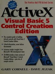 Activex Visual Basic 5 Control Creation Edition PDF