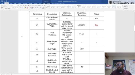 Activity 82 Parametric Constraints Answers Doc