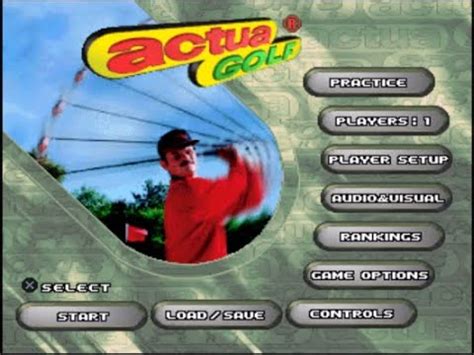 Actua Golf - Main Menu OST: A Timeless Masterpiece