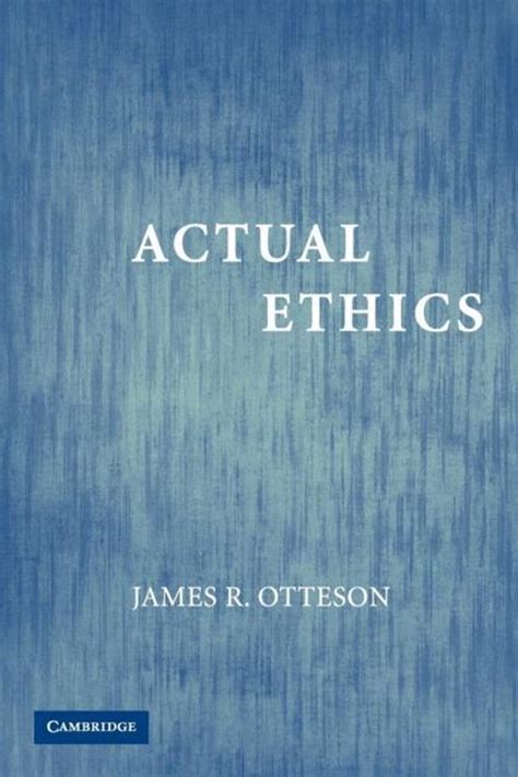 Actual Ethics Kindle Editon