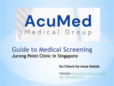 Acumed Jurong Point: A Comprehensive Guide to Healthcare Services and Facilities