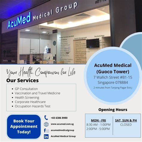 Acumed Medical Jurong West: A Comprehensive Guide to Your Healthcare Needs