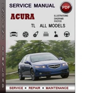 Acura Tl Service Repair Manual 1995-1998 Download PDF Kindle Editon