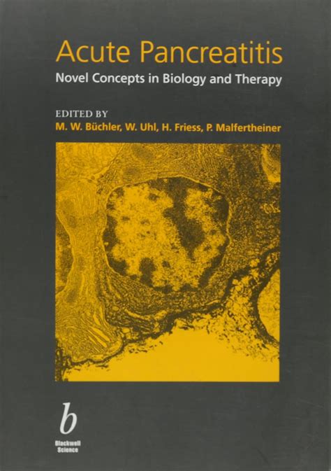 Acute Pancreatitis Novel Concepts in Biology and Theraphy PDF