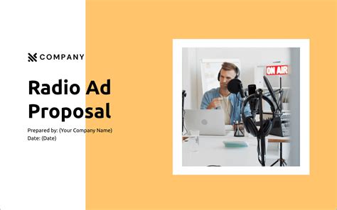 Ad Proposal Template