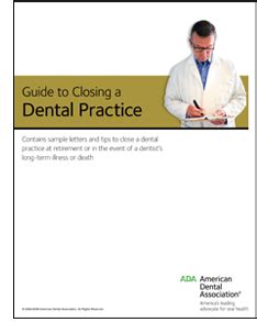 Ada Guide Closing Dental Practice Ebook Kindle Editon