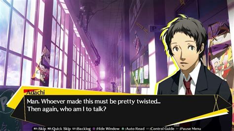 Adachi Persona 4: A Journey of Deception