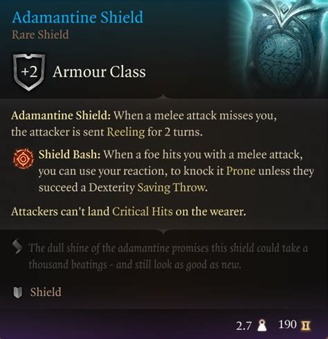 Adamantine Shield: The Impenetrable Wall of Protection in Gaming