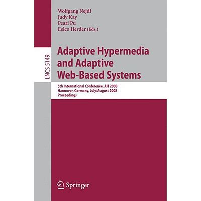 Adaptive Hypermedia and Adaptive Web-Based Systems International Conference Kindle Editon