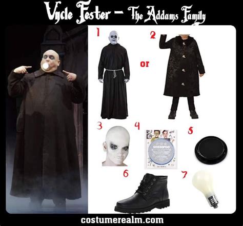 Addams Family Uncle Fester Costume: A Gothic Guide to Embodying the Beloved Eccentric