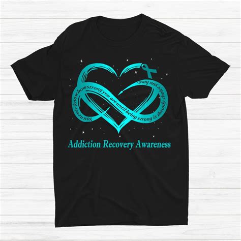 Addiction Recovery T-Shirts: A Symbol of Hope and Inspiration