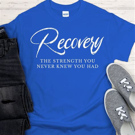 Addiction Recovery T-Shirts: A Symbol of Strength and Inspiration