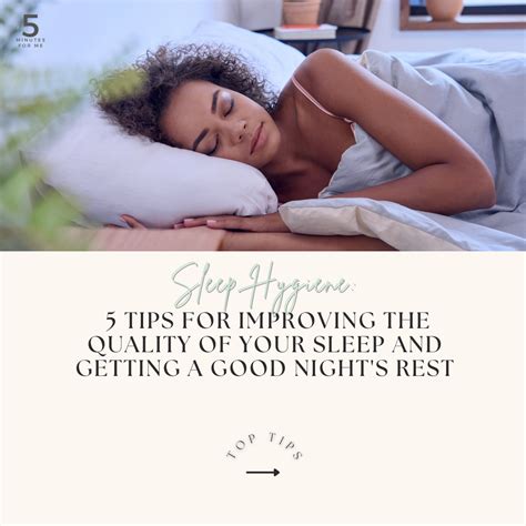 Additional Tips for Getting a Good Night's Sleep