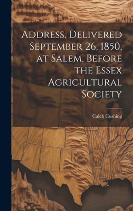 Address Delivered Before the Agricultural Society of Chester Country Doc