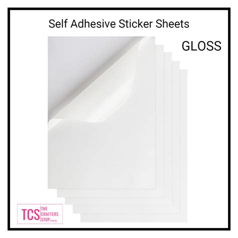 Adhesive Printable Paper