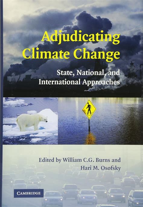 Adjudicating Climate Change State, National, and International Approaches Kindle Editon