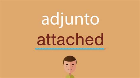 Adjuntado en ingles