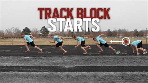 Adjust starting blocks to optimize acceleration.