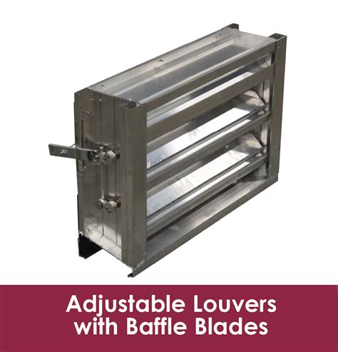 Adjustable Louvers: