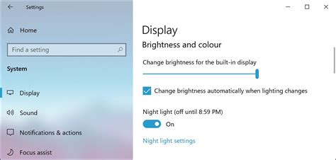 Adjustable brightness: