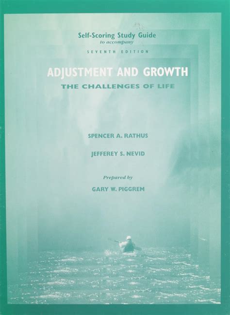 Adjustment and Growth The Challenges of Life Book With Student Activities Manual Epub