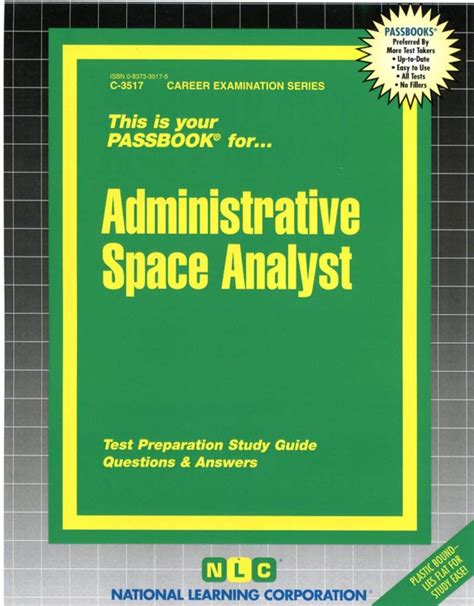 Administrative Space AnalystPassbooks Reader