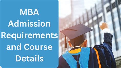 Admission Requirements and Course Details