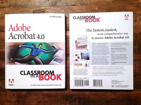 Adobe(r) Acrobat(r) 4.0 Classroom in a Book 2nd Edition Doc