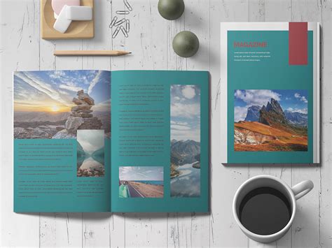 Adobe Illustrator Magazine Template