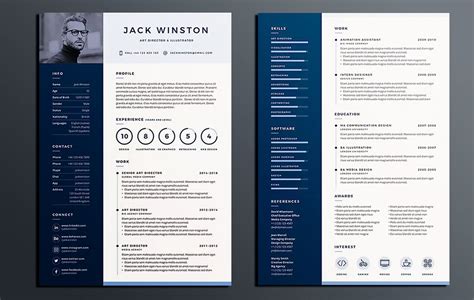 Adobe Indesign Cv Template