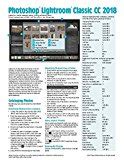 Adobe Photoshop Lightroom CC 2018 Classic Introduction Quick Reference Guide Cheat Sheet of Instructions Tips and Shortcuts Laminated Card PDF