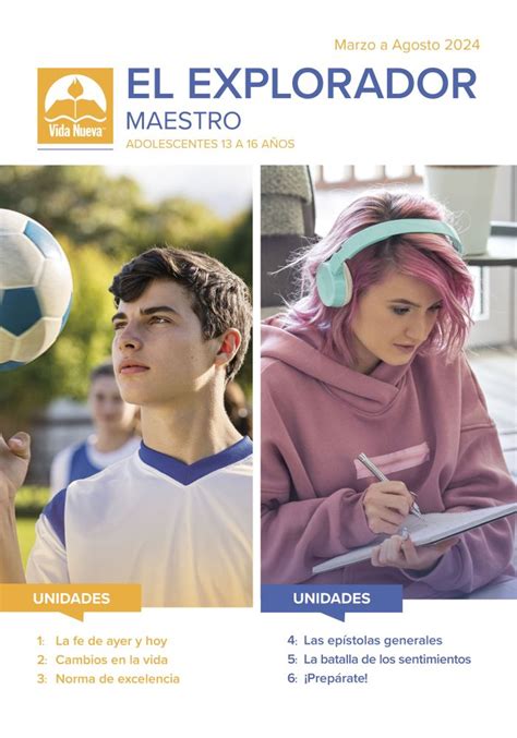 Adolescentes El explorador maestro marzo-agosto Spanish Edition Kindle Editon