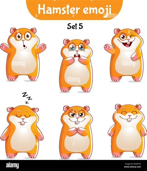 Adorable Hamster Characters: