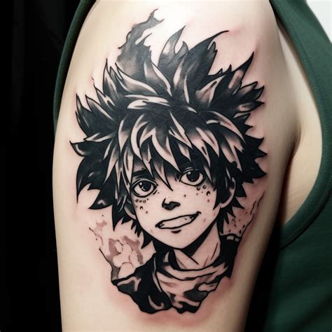 Adorn Your Skin with the Iconic Deku Tattoo: A Comprehensive Guide