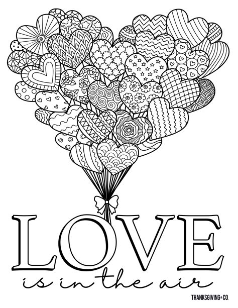 Adult Coloring Book 30 Valentine s Day Coloring Pages I Love You Collection Volume 1