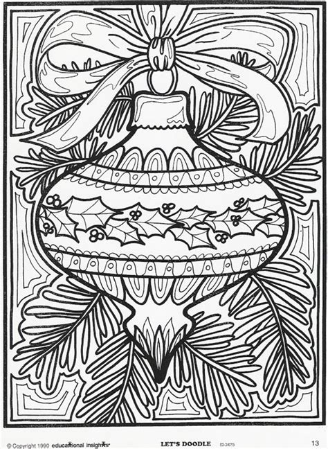 Adult Coloring Book 50 Christmas Coloring Pages Christmas Collection Volume 1 Reader